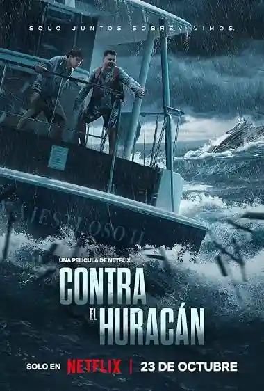 Poster of Surviving Hurricane Otis (2026) Netflix Dual Audio [Hindi-English] Movie WEB-DL