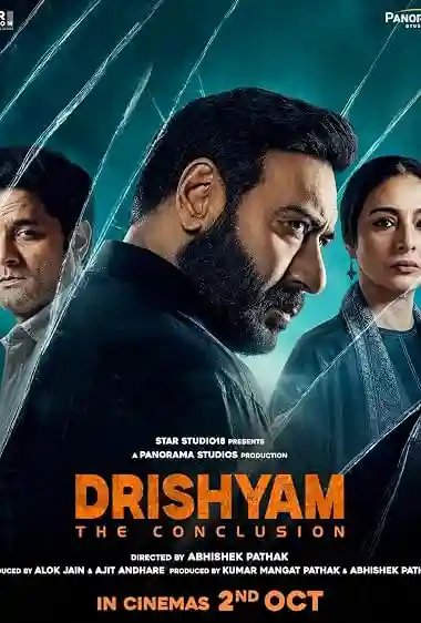 Poster of Drishyam: The Conclusion (2026) Hindi Movie HQ-HDTC
